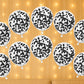Mystic Toy Store 10 Pcs Confetti Balloons for Birthday Decoration Kit Black Boys Girls Kids Men Women Pack Items Itm Set Pre Fil