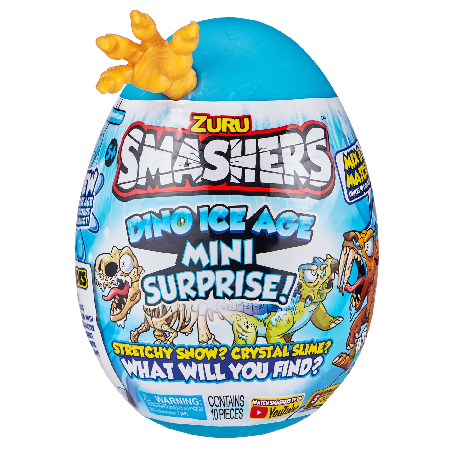 Smashers Dino Ice Age Mini Surprise Egg By Zuru