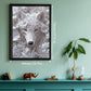 Impossible Flower Wolf Puzzles For Adults 1000 Pieces, Hard Difficult Animals White Jigsaw Puzzles, Floral Winter Wolves Art Puzzles