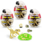 Smashers Dino Island Nano Egg (3 Pack) By Zuru With 6 Hidden Surprises, Mini And Dinosaur Toy, Prehistoric Discovery Slime More, Age 3+