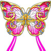 Xida Butterfly Kites For Kids & Adults, Extremly Easy To Fly, Large Kites For Adults, Single Line Kite For Beach Trip, With 200