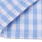 Jennice House Kids Aprons, Children'S Artists Aprons Pure Cotton Gingham Aprons With Pocket And Adjustable Neck Strap, Painting Apron, Baby Chef Apron Party Aprons (Blue, L)
