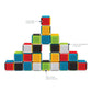 Infantino Press & Stay Sensory Blocks For Babies Age Grade 6M+ , 24-Piece Set, Multicolor