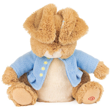 Gund Beatrix Potter Peter Rabbit Peek-A-Ears Animated Plush, Interactive Bunny Stuffed Animal, Sensory Toy For Babies And Toddle