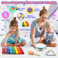 Looikoos Baby Musical Instruments Montessori Wooden Toys For Toddlers 1-3,Percussion Instruments Set For Kids Preschool Educational Musical Toys For Boys And Girls Gifts