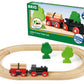 BRIO World - 33042 Little Forest Train Set - enhanced 18-Piece Wooden Toy Train Set with Track and Accessories | Perfect for Kids Ages 3 and Up | FSC Certified for Sustainability