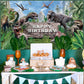 Tatuo Dinosaur Photo Backdrop Dino Theme Banner 72.8 x 43.3 Inch Dinosaur Photography Background Happy Birthday Background for D