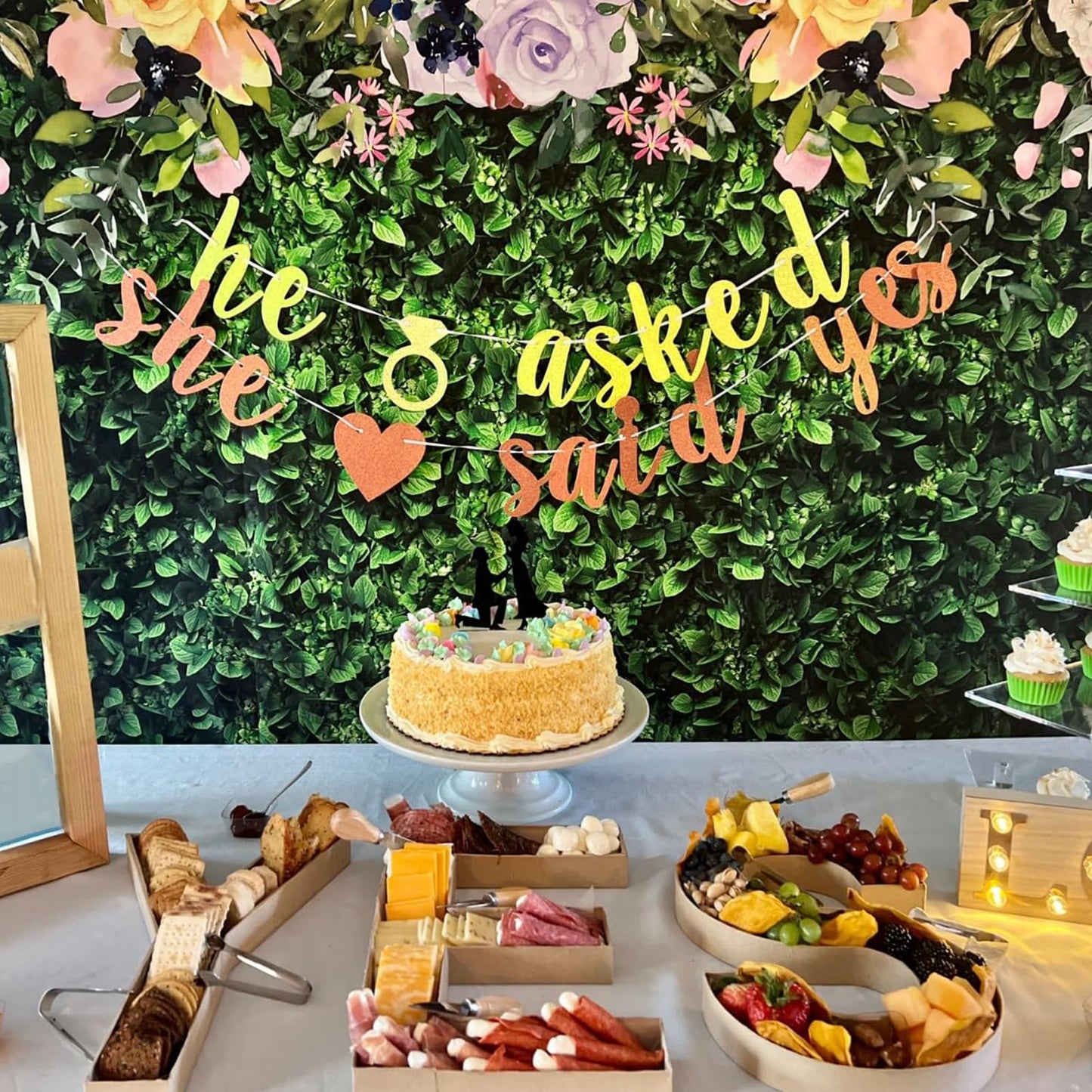 Avezano Flower Photography Backdrop Green Spring Grass Lawn Party Background Floral Grass Birthday Baby Shower Miss to Mrs Weddi