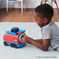 Marvel Spidey and His Amazing Friends 3-in-1 Web Spinning Hauler Vehicle - 8-Inch, Multicolor, Model SNF0081, PVC Material