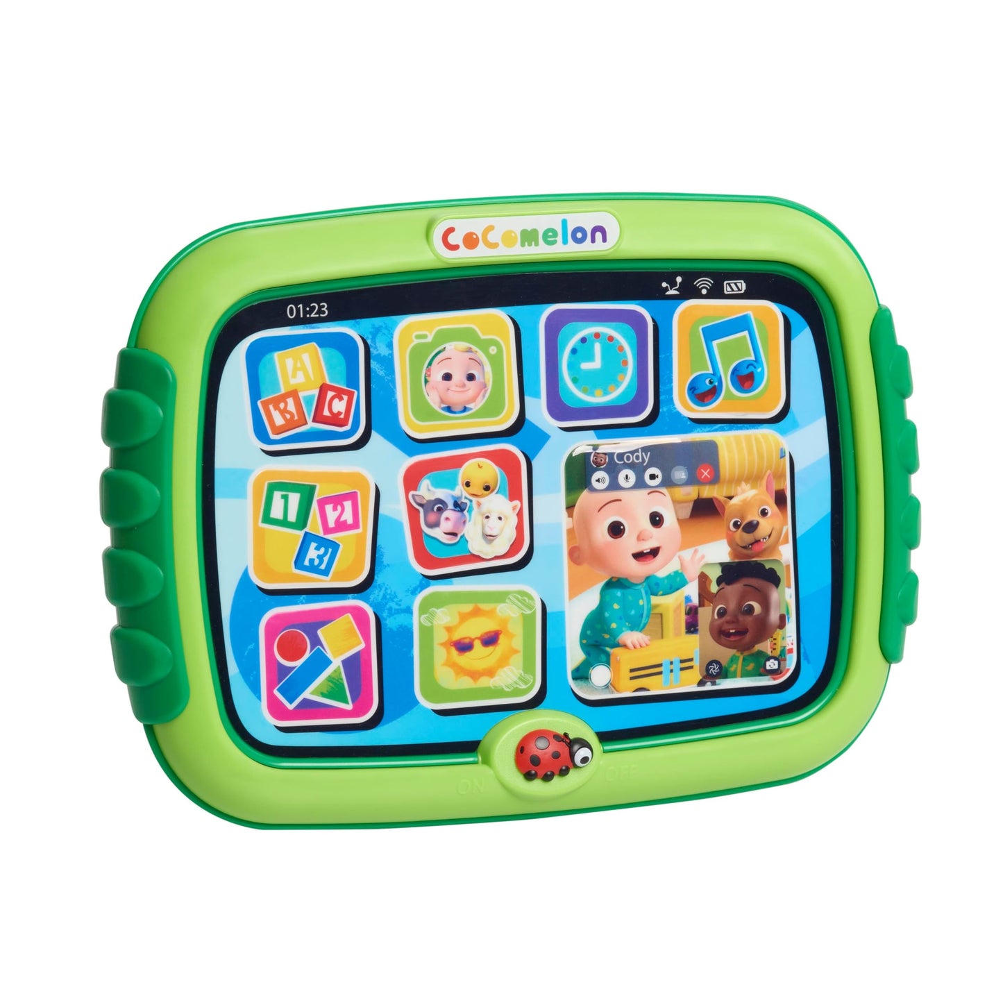 Just Play Cocomelon Learning Tablet, 60+ Learning Phrases, Sing-Along To The “The Alphabet Song, Kids Toys For Ages 18 Month