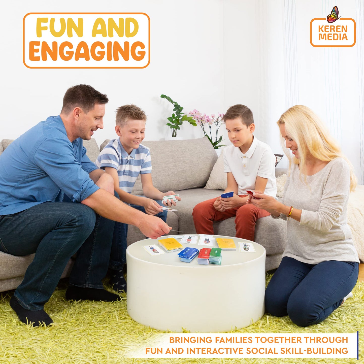 Link Alike Social Skills Game For Kids, A Fun Therapy Game Ice Breaker Social Emotional Learning Activity | Using Creativity, Op