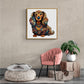 Wooden Puzzles For Adults, Wooden Adult Puzzles, Long-Hairs Dachshund Dog Puzzles For Puzzle Lover, Family Puzzle Games (M-10.4 * 11In 190 Pcs)