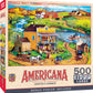 Masterpieces 500 Piece Ez Grip Jigsaw Puzzle For Adults, Family, Or Youth - Cooper'S Corner - 19.25''X26.75''