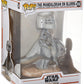 Funko Pop! Deluxe The Mandalorian on Blurrg - Vinyl Figure, Standard Size, Multicolour, Model 45547