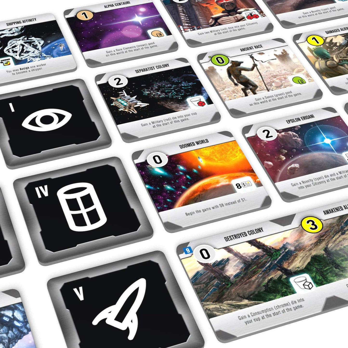 Rio Grande Games Roll For The Galaxy Board Game