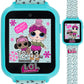 Accutime Kids Lol Surprise Light Blue Educational Touchscreen Smart Watch Toy For Girls, Boys, Toddlers - Selfie Cam, Learning Games, Alarm, Calculator, Pedometer & More (Model: Lol4299Az)