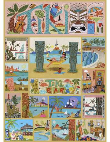Tiki Time 1000 Piece Jigsaw Puzzle