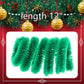 Waycreat 200 Pieces Pipe Cleaners Dark Green Chenille Stem for DIY Art Craft Decorations (6mm x 12 Inch)