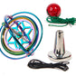 Joytech Precision Gyroscope Kill Time Metal Anti-Gravity Spinner Balance Toy Colorful JA05