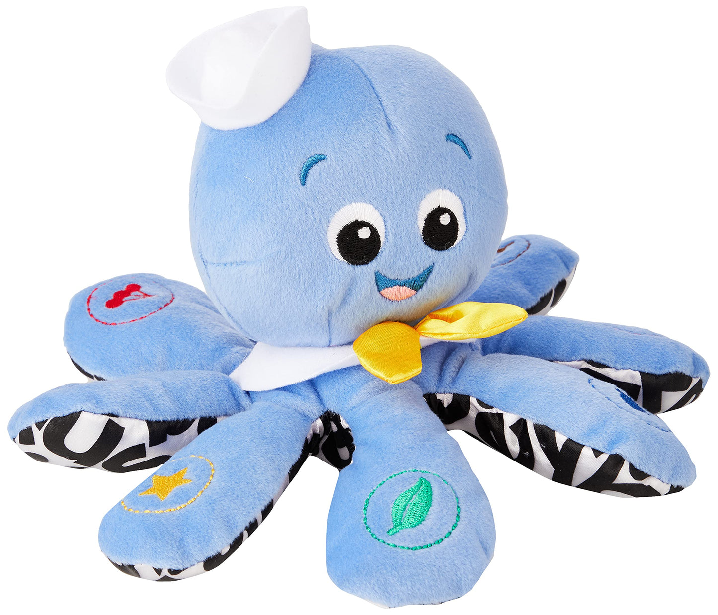 Baby Einstein Octoplush Musical Plush Toy, 11" Blue Stuffed Animal, Learn Colors in 3 Languages, for Ages 3 Months and Up