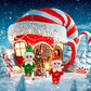 Voiiake Miniature Christmas Elf Dolls - Boy And Girl Elf Family For Kids - Christmas Decorations And Stocking Stuffers