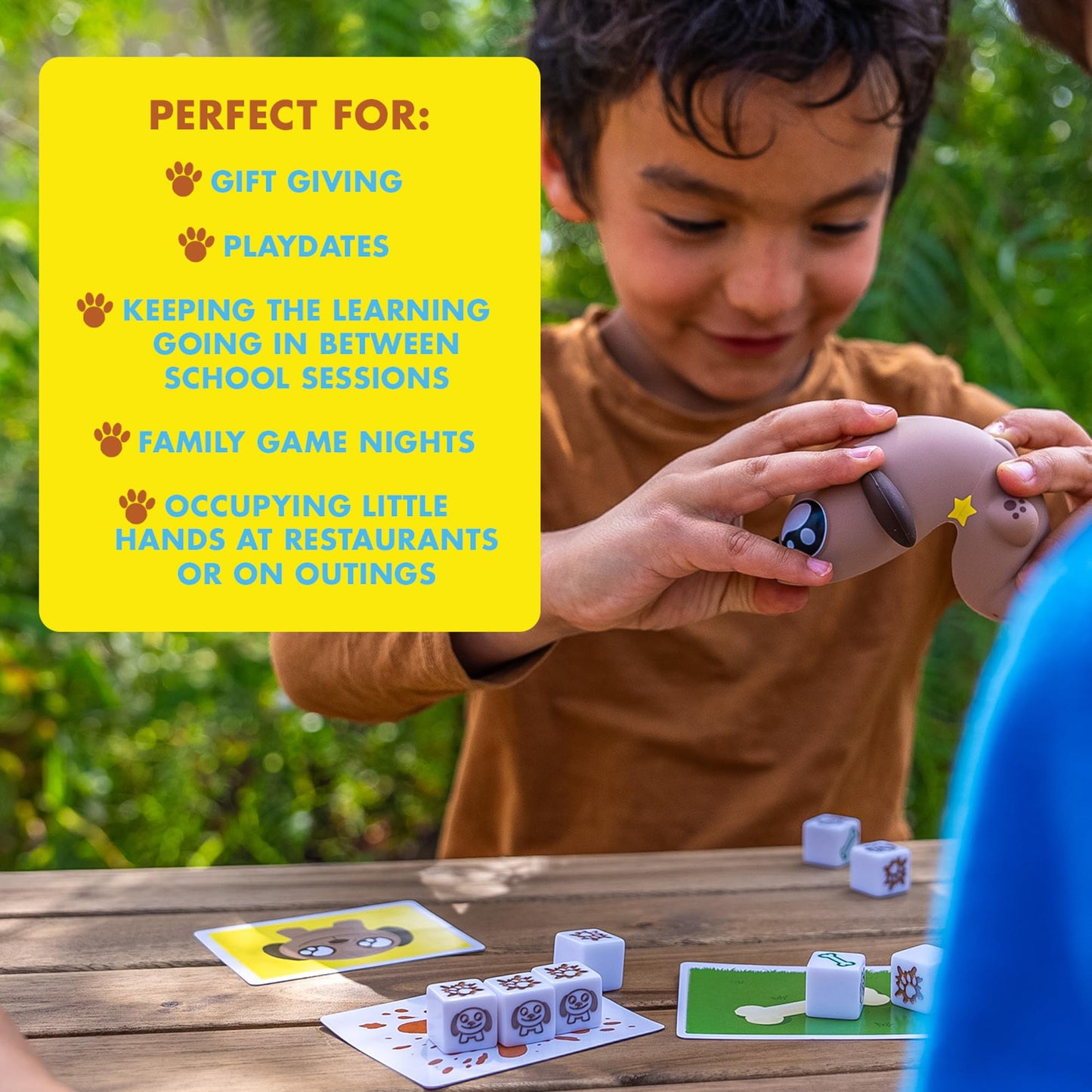 Exploding Kittens You Little Stinker Game - 2-5 Players, Ages 4+, Small Size, Paper Material, Includes Dice and Shaker