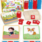 Gojmzo Wooden Cvc Word Spelling Games, Preschool Kindergarten Learning Activities, Montessori Educational Toys Gifts For 3 4 5 6