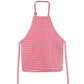 Jennice House Kids Aprons, Children'S Artists Aprons Pure Cotton Gingham Aprons With Pocket And Adjustable Neck Strap, Painting Apron, Baby Chef Apron Party Aprons (Red, S)