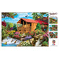 Masterpieces 1000 Piece Jigsaw Puzzle For Adults, Family, Or Kids - Cascading Cabin - 19.25'X26.75'