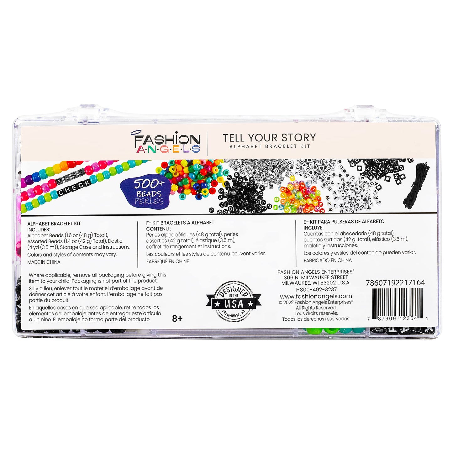 Fashion Angels Tell Your Story 500+ Alphabet Bead Set