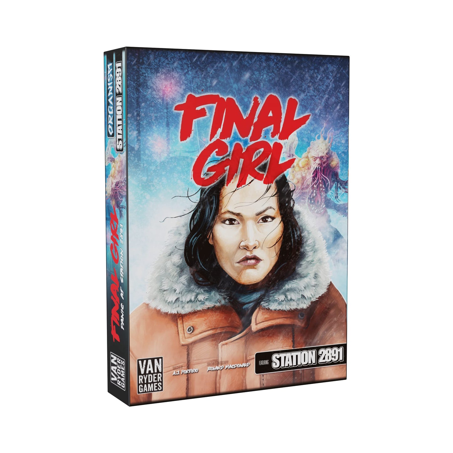 Final Girl: Wave 2: Panic at Station 2891 - Board Game by Van Ryder Games - Core Box Required to Play - 1 Player - Board Games for Solo Play - 20-60 Minutes of Gameplay - Teens and mature-themeds Ages 14+