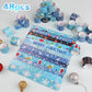 Ccinee 48Pcs Christmas Slap Bracelets