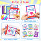 Lacchoufee Valentines Day Gifts Cards For Kids, 28 Pack Greeting Cards With Pop Tubes For Classroom Gift Exchange, Stress Fidget