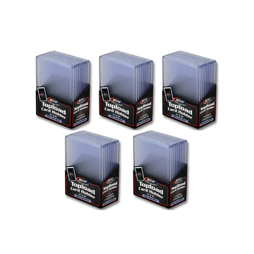 Bcw 138 Pt. Thick Card Topload Holder - Pack Of 50 | Durable Rigid Pvc Toploader | Toploaders For Memorabilia, Jersey, Patch, An
