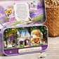 Spilay Dollhouse Miniature with Furniture DIY Dollhouse Kit Mini Iron Box Theater 1:24 Scale Creative Room Best Birthday Gift for mature-themed Lover Girl Friend Birthday Gift (Q10)