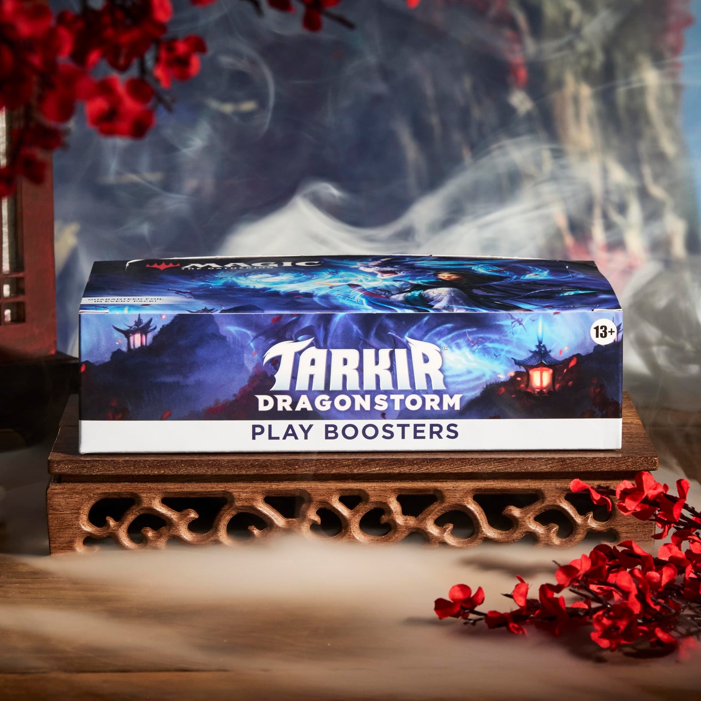 Magic: The Gathering Dragonstorm Play Booster Box - Small Multicolor Cardboard Model D42730000