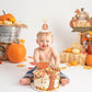Agkvw Pumpkin Pie 1st Birthday Hat - Thanksgiving Birthday decorations, Cute as Pie Bday Decor, Rustic Fall One Bday Outfit Acce