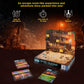 Thames & Kosmos EXIT: The Game Advent Calendar - The Silent Storm, Cardboard, Black, Model 683009, Cooperative Puzzle Game