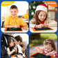 Bravokids LCD Writing Tablet 10 Inch Doodle Board, Orange, Educational Drawing Pad for Kids 3-8 Years Old