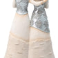 Pavilion Gift Company 6 Inch Double Angel Figurine - Beige Resin Best Friends Collectible Decor Model 82456