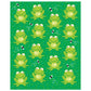 Carson Dellosa 90-Piece Frogs Stickers for Kids, Green Smiling Frogs Classroom Stickers, Perfect for Incentive Charts, Reward St
