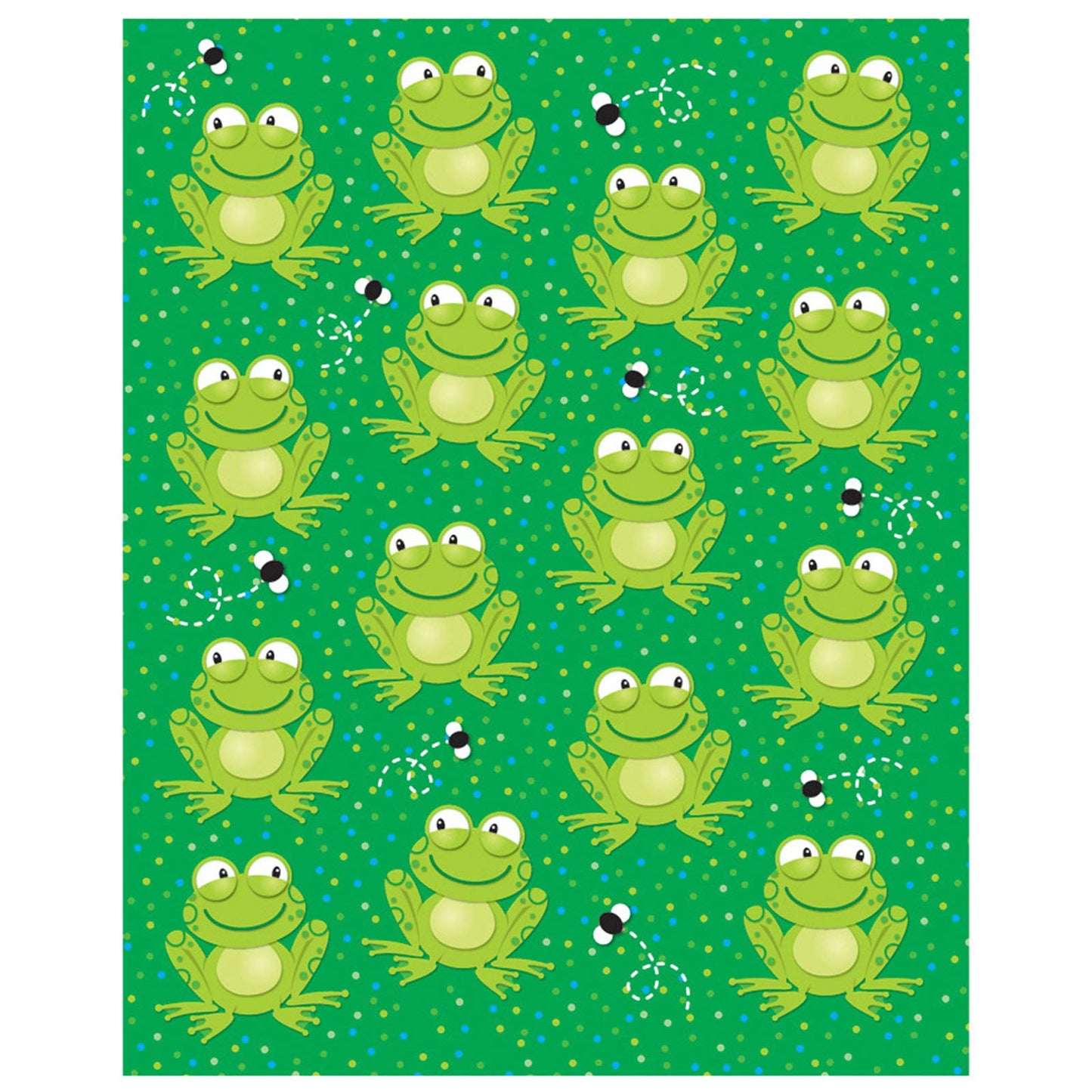 Carson Dellosa 90-Piece Frogs Stickers for Kids, Green Smiling Frogs Classroom Stickers, Perfect for Incentive Charts, Reward St
