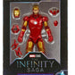 Marvel Legends Iron Man Mark 3 Action Figure, 6-inch, Red, F0184, Premium Design with 5 Accessories