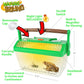 Nature Bound Bug Catcher Critter Barn Habitat For Indoor/Outdoor Insect Collecting With Light Kit, White