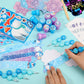 BenLouis 216Pcs Frozen School Stationery Party Favors Winter Snowflake Themed Classroom Gift Reward Prizes Bulk for Students Kid