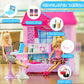 20 Pieces Dollhouse Accessories Doll Travel Accessories Mini Laptop Computer Phone Toy Miniature Glasses Headset Drink Toys Plas