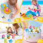 Oriate 6Pcs Fairy Princess Bath Toys For Girls, Silicone Finger Puppet And Boat, Mermaid, Princess, Bee, Whale, Unicorn For Toddlers Kids 1-3