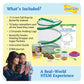Insect Lore Butterfly Garden With Two Cups Of Live Caterpillars | Original Habitat, Stem Journal, Chrysalis Holding Logs, 10 Live Baby Caterpillars | Painted Lady Butterflies | Life Science Education