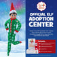 The Elf on the Shelf Snowflake Snuggle Onesie PJs, Green, Polyester, Model CCSNOSNUGPJ - Cozy Pajamas for Your Scout Elf