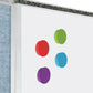 Learning Resources Super Strong Magnets, 4 Vibrant Colored Magnets, Hang On Whiteboards Or Refrigerators